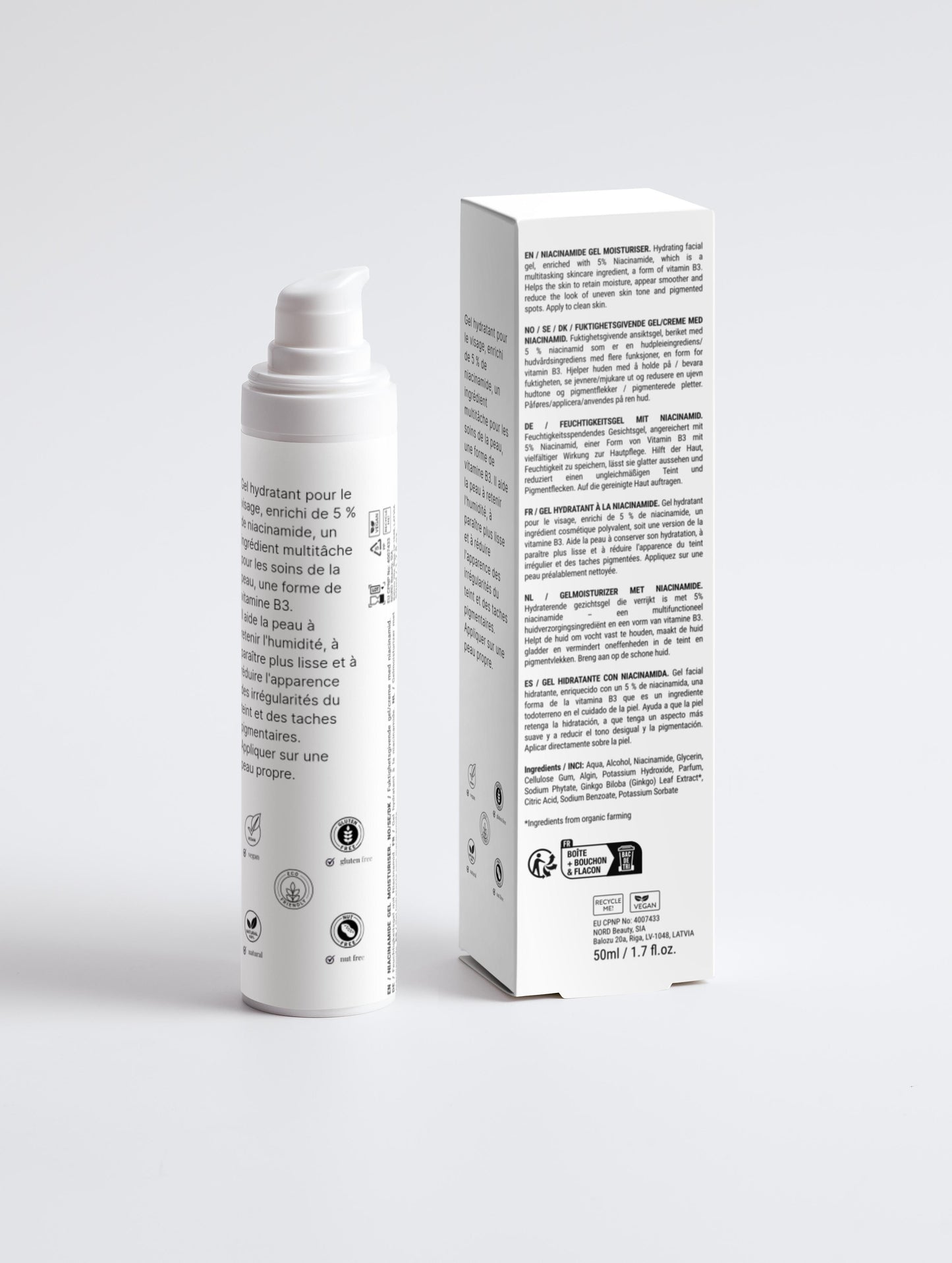 Niacinamide Gel Hydratant